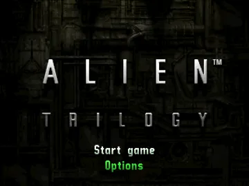 Alien Trilogy (GE) screen shot title